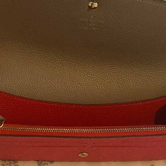 𝅺LOUIS vuitton empriente emilie wallet only**** - Picture 9 of 17